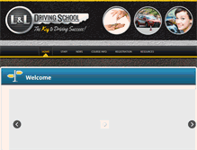 Tablet Screenshot of lnldrivingschool.com